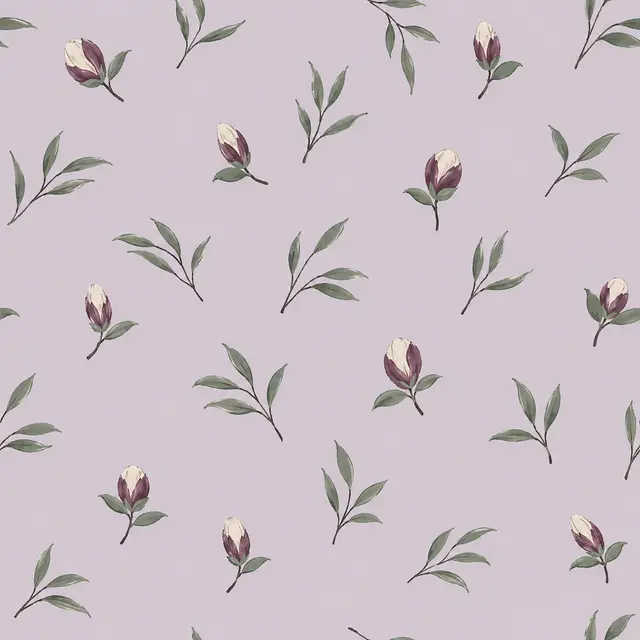 烟紫山茶叶芽 花型图 1